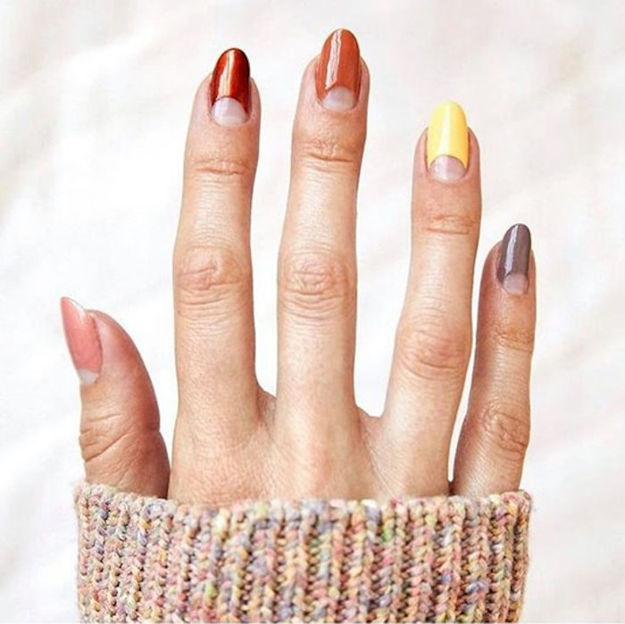 tonal nail art trend