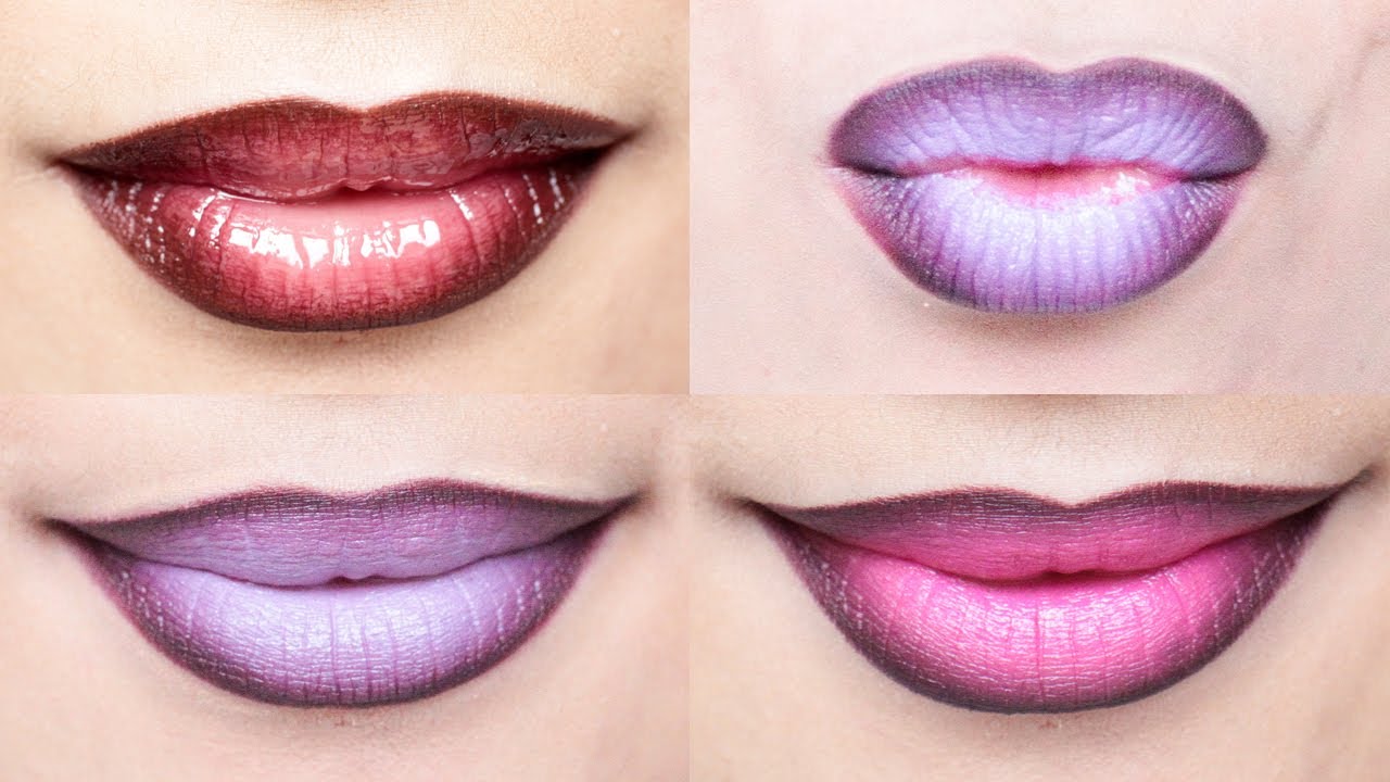 Colorful Ombre Lips