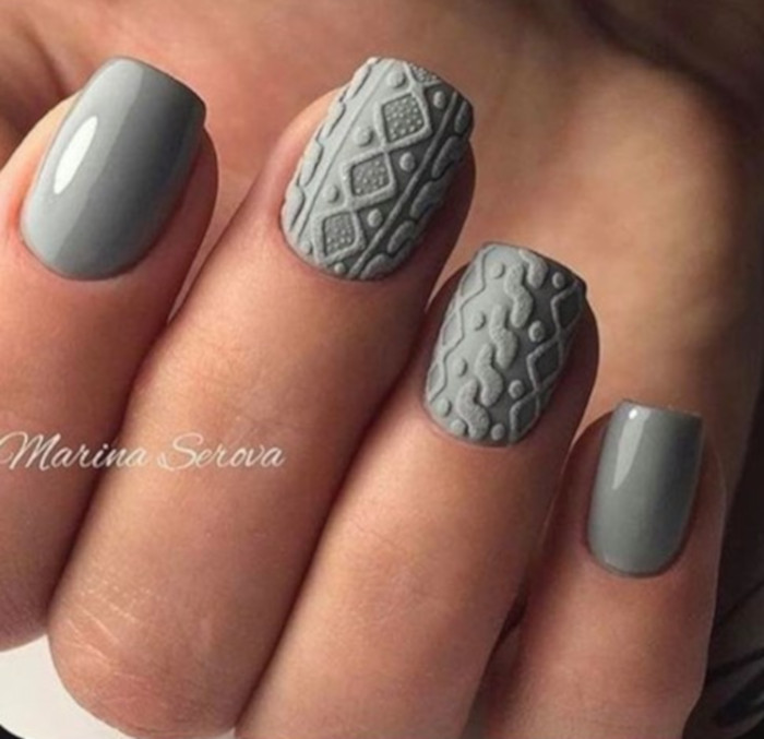 textured nails