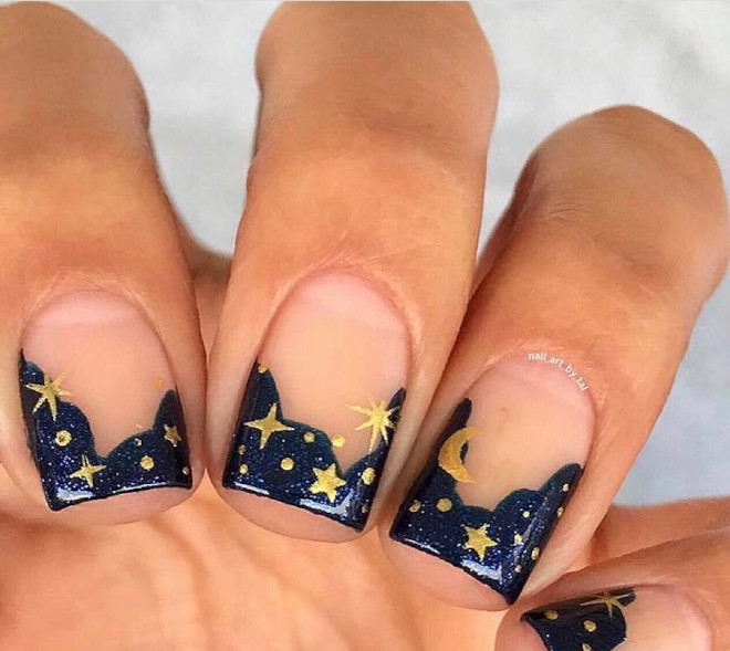 star nails are trending