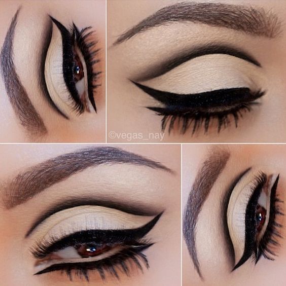 Cut crease liner